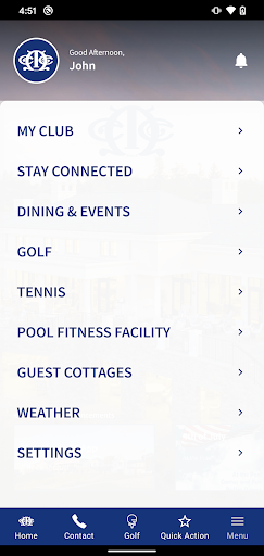 Menlo Country Club Screen 2