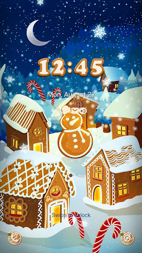 Gingerbread House - Wallpaper Screen 2
