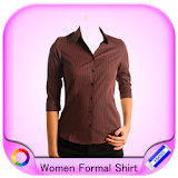 Women Formal Shirt Photo Editor icon