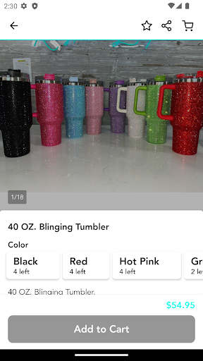 Screenshot of The Rustic Leopard Boutique