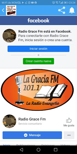 radio lagracefm Screen 3