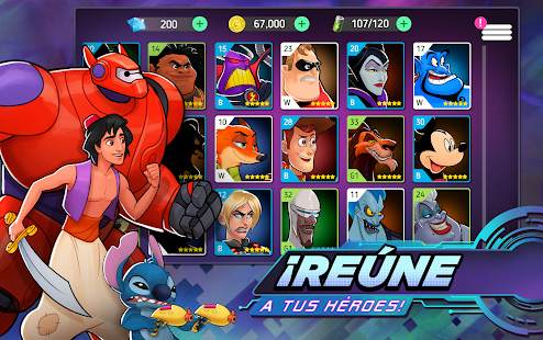 Disney Heroes: Battle Mode Screenshot