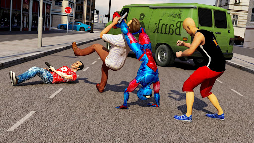 Spider Stickman hero: Gangster of Real crime city 5.0 screenshots 1