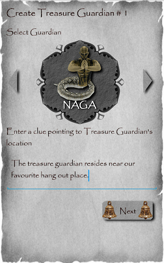Android application Temple Treasure Hunt Game screenshort