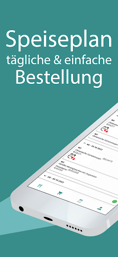 Android application KDA Menübestellung screenshort