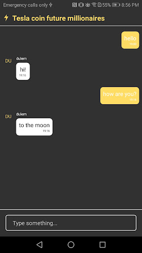 TeslaCoin Screen 3