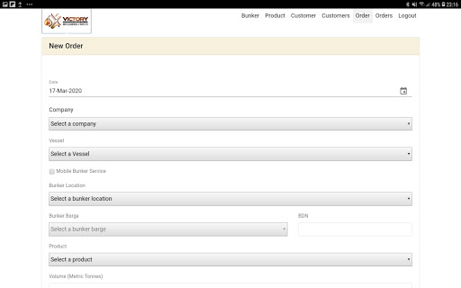 Android application Victory Pte Ltd screenshort