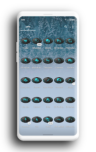 Oval Turquoise Chrome Pack Apk 2
