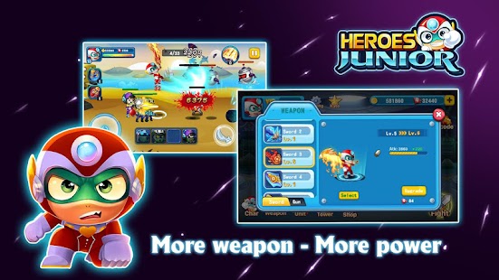 Superheroes Junior Premium екранна снимка