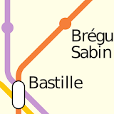 Metro 01 (Paris) icon