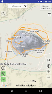 Australian Geology Travel Maps Screenshot