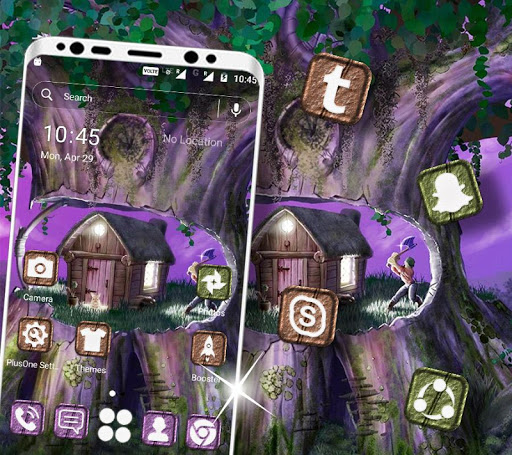 Android application Fantsay Tree House Theme screenshort