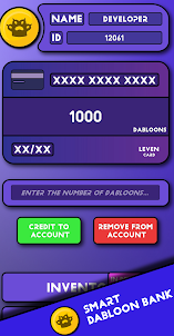 Dabloon Bank: Dabloon Counter