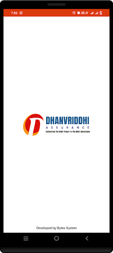 Android application Dhanvriddhi Assurance Team screenshort