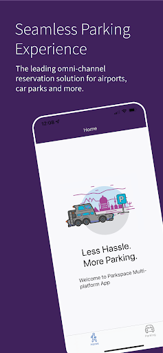 Android application Chauntry Parking screenshort