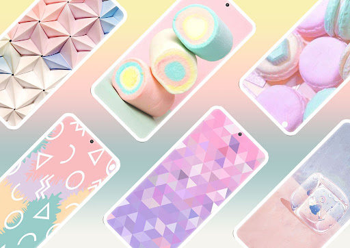 Android application Pastel Wallpaper screenshort