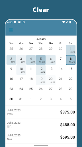 The Simplest Expense Manager Screen 3
