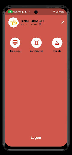 Android application Glow Training - GLOWSIMS screenshort