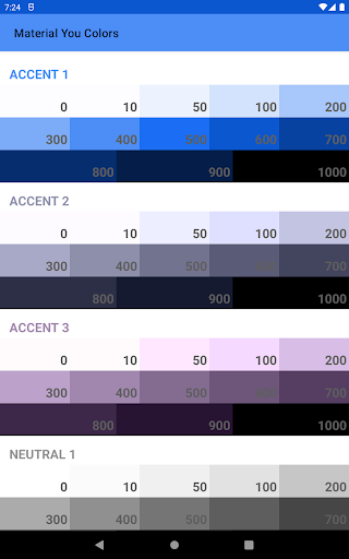 Material You Colors Screen 3