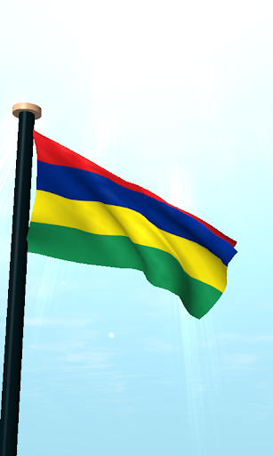 Mauritius Flag 3D Free Screen 2