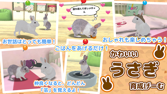 うさぎ育成ゲーム On Windows Pc Download Free 0 5 2 Com Canvassoft Rabbit