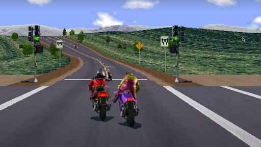 Road Rash like computer game  screenshots 16