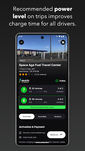 Screenshot of Chargeway