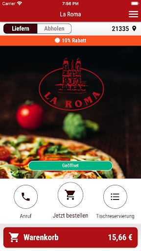 Android application La Roma screenshort