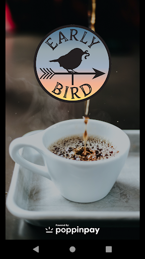Android application Early Bird Cafe screenshort