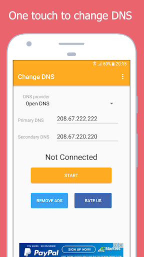 Change DNS (No Root 3G/Wifi) Screen 3