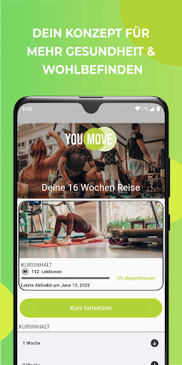 Android application You MOVE screenshort