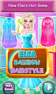 Ice Queen Rainbow Hair Salon