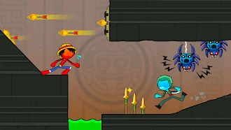 Game screenshot Стикмен Огонь и Вода 2 apk download