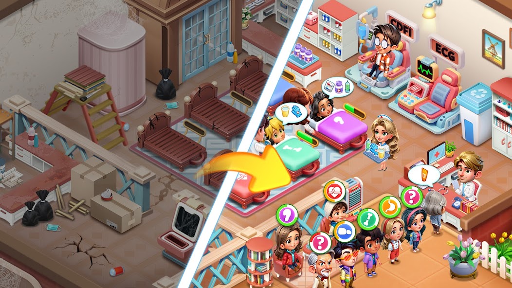 Nurse Rush:Clinic Game