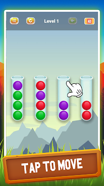 #1. Tricky Balls Sort Puzzle (Android) By: WiseApp | Brain Game
