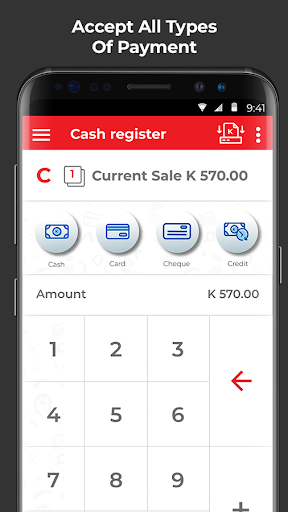 Android application FAB mPOS screenshort