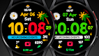 screenshot of Summer mood digital watchface