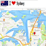 Sydney map icon