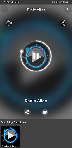 Android application US Radio Alien App Online List screenshort
