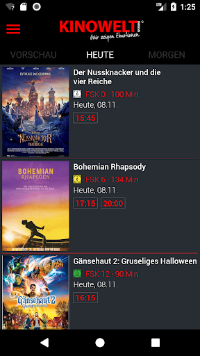 پیش نمایش برنامه