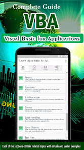 Captura de Pantalla 2 Learn Visual Basic for Applica android