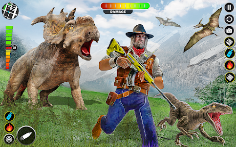Wild Dinosaur Hunter Zoo Games