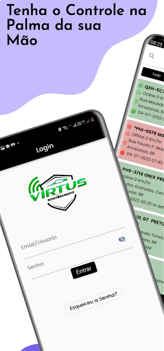 Android application Virtus Monitoramento screenshort
