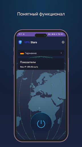 Android application VPNStars screenshort