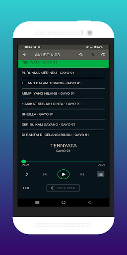 Android application Cover Lagu Malaysia Akustik screenshort