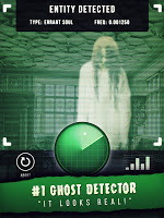 screenshot of Ghost Detector Radar Simulator