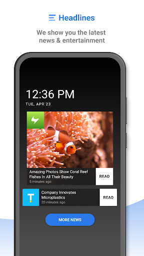 Android application Headlines Sierra screenshort