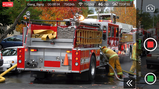 Screenshot of TVU Anywhere