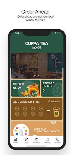 Screenshot of Cuppa Tea