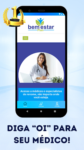 Android application Bem Estar Plan screenshort
